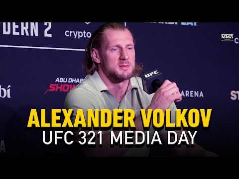 Alexander Volkov Reflects On Ciryl Gane Loss, Previews Jailton Almeida Fight | UFC 321
