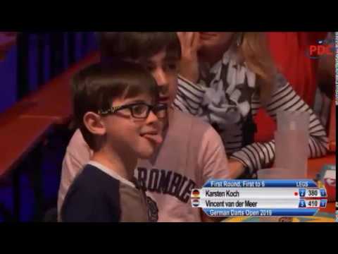 2019 German Darts Open Round 1 Koch vs van der Meer