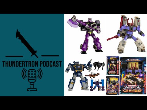Thundertron Podcast: Transformers Legacy United Wave 4 Motormaster, Soundwave, Galvatron Revealed!!!