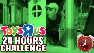 24 HOUR OVERNIGHT CHALLENGE IN TOYS R US!! *SUCCESS*