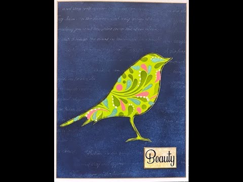 "Sticker Stencil Card" Video Tutorial