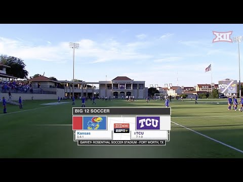 Kansas vs No. 8 TCU Women's Soccer Highlights