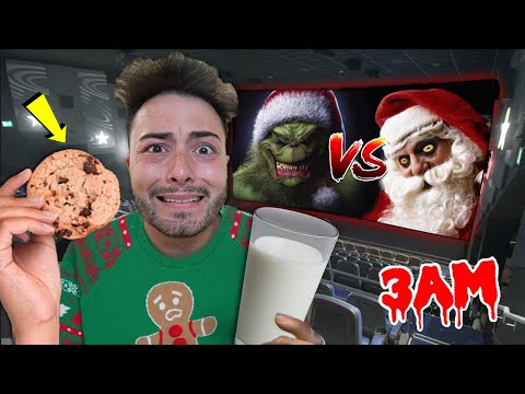 DO NOT WATCH SANTA VS GRINCH MOVIE AT 3 AM!! *THEY CAME OVER*