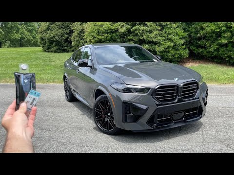 2025 BMW X6M Competition: Start Up, Exhaust, Test Drive, Walkaround, POV and Review