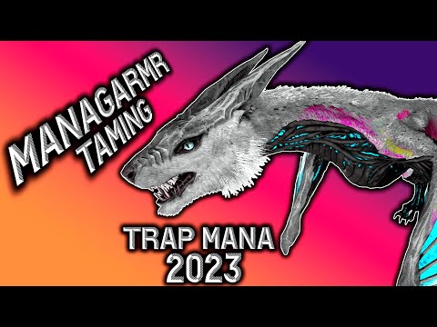 How to tame Managarmr Ark -  Ark Managarmr Trap - Easy Mana Ark - Mana Ark Survival Evolved.