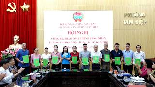 Hội nghị sơ kết công tác Hội và phong trào Nông dân phường 6 tháng đầu năm 2026