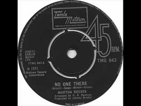 Martha Reeves - No One There