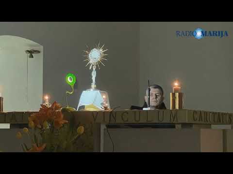 Gospodine nauči nas moliti - Klanjanje pred Presvetim - fra Velimir Bavrka