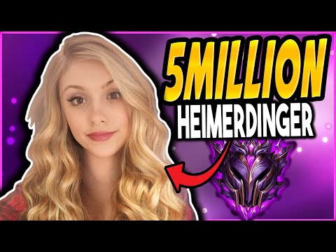 This 5 MILLION Mastery Heimerdinger player is destroying people in ranked! - League of Legends