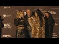 UFC Brooklyn: Paige VanZant vs. Rachael Ostovich Media Day Staredown - MMA Fighting