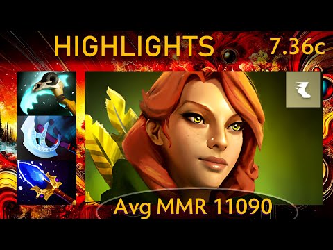 ✨ 7.36c Cty Windranger |KDA - 36 KP - 80%| Carry Highlights - Dota 2 Top MMR