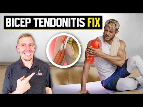 Tendinite del bicipite: 1 test e 3 esercizi per porre fine al dolore alla spalla anteriore