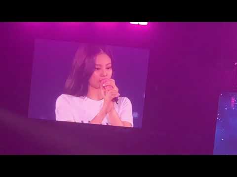 190714 BLACKPINK ENCORE in BKK DAY3 - Jennie talk