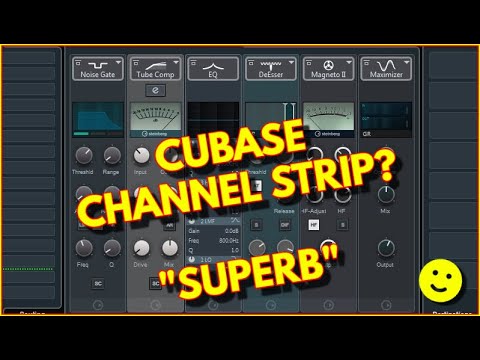 CUBASE CHANNEL STRIP! AMAZING!
