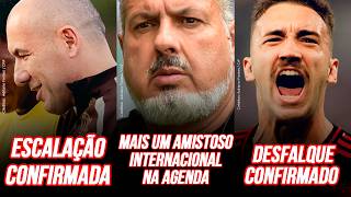 ESCALAÇÃO DO FLAMENGO CONTRA O RIVER PLATE | MAIS UM DESFALQUE POR LESÃO | MAIS UM AMISTOSO MARCADO