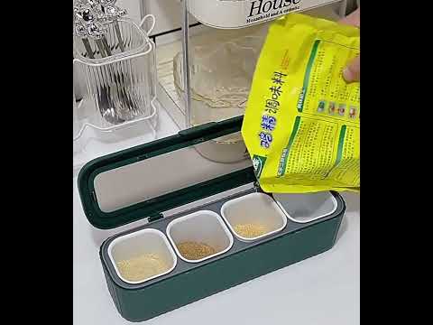 Набор для специй и приправ контейнеры ,сыпучих с ложкой - фото 1 - id-p2136519692