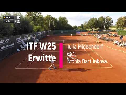 Nikola Bartunkova vs Julia Middendorf - Erwitte W25