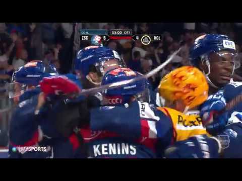 ZSC Lions - HC Lugano 5-4 OT1 (2-2; 1-1; 1-1; 1-0)