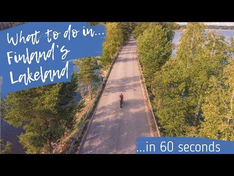 WHAT TO DO IN FINLAND'S LAKELAND in 60 seconds