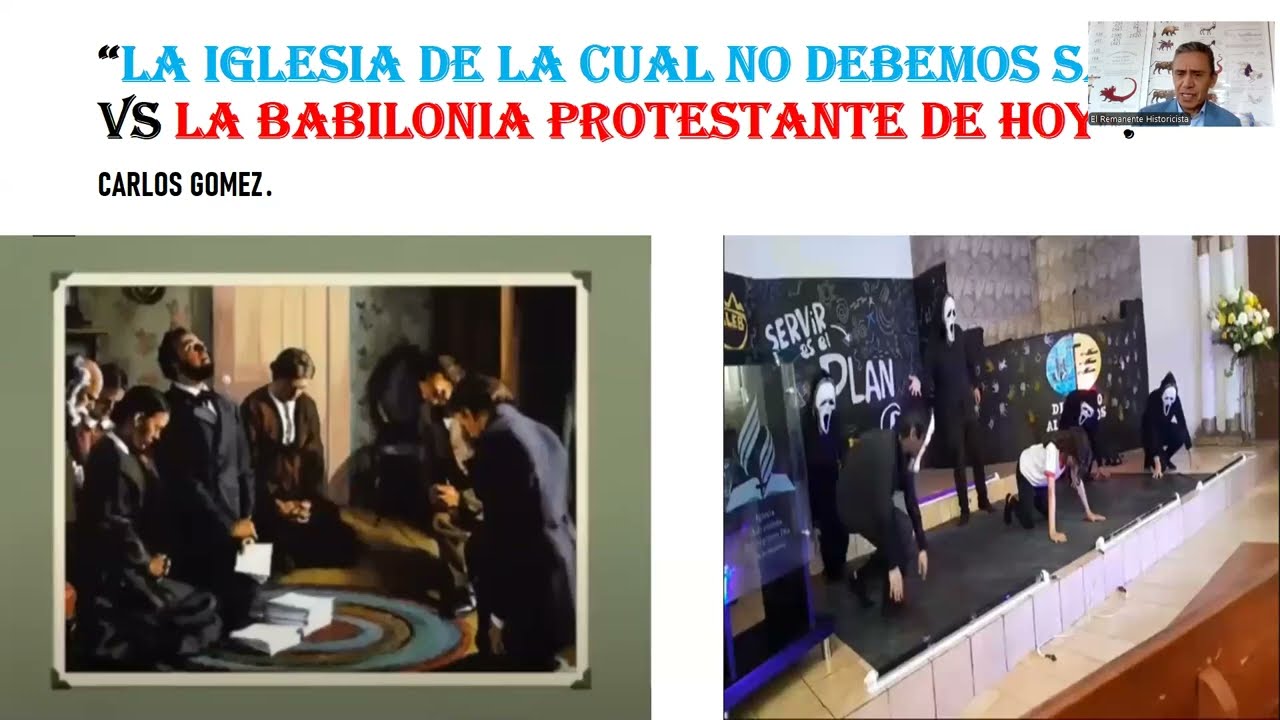 "LA IGLESIA DE LA CUAL NO DEBEMOS SALIR VS LA BABILONIA ADVENTISTA DEL SEPTIMO DIA DENOMINACIONAL.