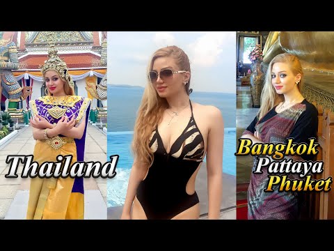 Thailand  2025 Cinematic 4k | The best places in Pattaya , Bangkok & Phuket | Travel vlog with Sanaz