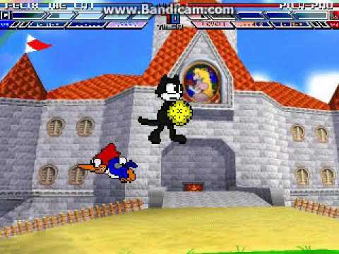 MUGEN Request: Felix The Cat V2 Vs Woody Woodpecker