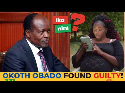 SHOCKING VERDICT: Okoth Obado & Oyamo Found GUILTY of Sharon Otieno's Murder!