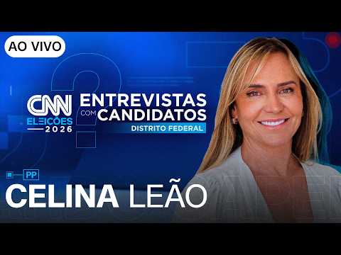 AO VIVO: ENTREVISTA COM CELINA LEÃO (PP) AO GOVERNO DO DISTRITO FEDERAL | CNN ELEIÇÕES