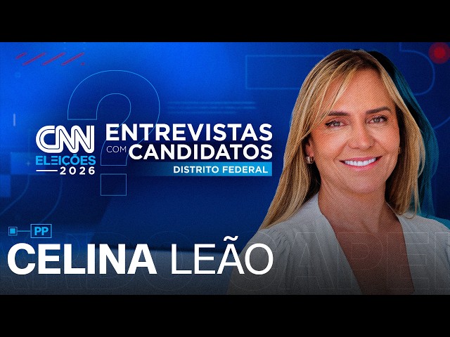 AO VIVO: ENTREVISTA COM CELINA LEÃO (PP) AO GOVERNO DO DISTRITO FEDERAL | CNN ELEIÇÕES