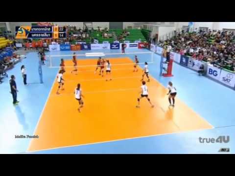 [BGVC] Pleumjit Thinkaow Attacked After 3 meters - BGVC vs Nakhonratchasima