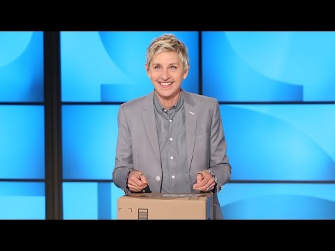 Ellen Unboxes a New Trend