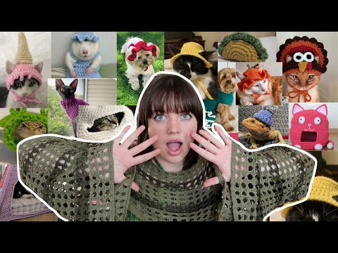 50 easy crochet project ideas for PETS with free patterns (beginner friendly)