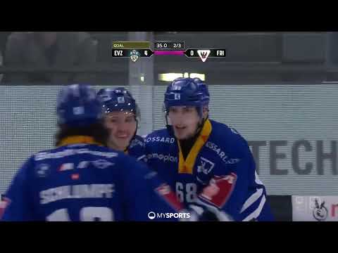 Game Highlights: EVZ vs HC Fribourg-Gottéron 5:1