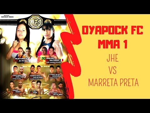 [ LUTA DE MMA ] Wallace Jhe vs Brendo Marreta Preta - Oyapock Fronteira Combat