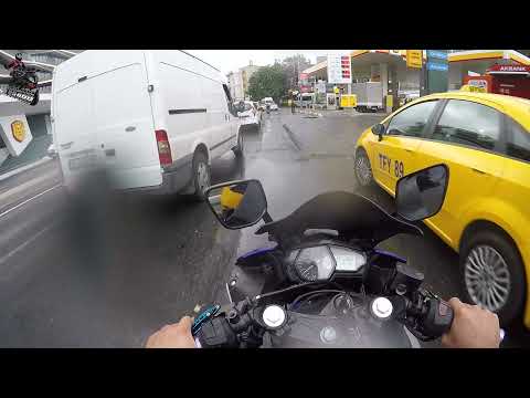 BU R25 KÜKRÜYOR 🔥 SAĞANAK YAĞMURA YAKALANDIM !