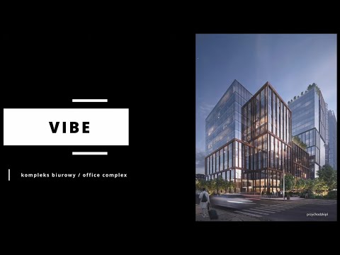 Warszawa / Warsaw VIBE - początek budowy kompleks biurowy z wieżą 95 m / VIBE first works 10.10.2022