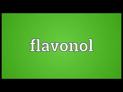 Flavonol Meaning