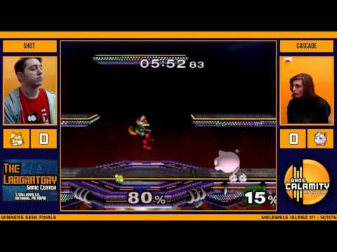 MMI #1 | Cascade (Jigglypuff) vs Shot (Fox, Falcon) - Winners Semi Finals - Melee Singles