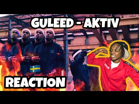 AMERICAN REACTS TO SWEDISH DRILL RAP! Guleed - Aktiv (ENGLISH SUBTITLES)