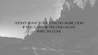 LOUD LUXURY X ANDERS - LOVE NO MORE LYRICS