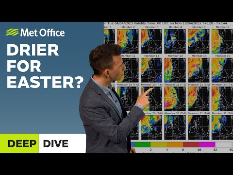 Deep Dive 04/04/2023 – Drier for Easter? – Met Office Weather Forecast