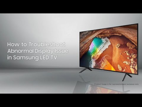 How to solve display issue in Samsung LED TV | Samsung India