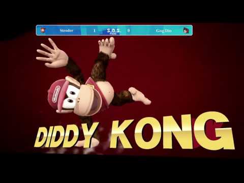 SOS4 Pools - CE SAK|Stroder (Diddy Kong) vs GoG|Dio (Bayonetta/Dr. Mario)
