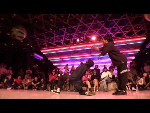 BOUBOO vs PHYSS @ HIPHOP FOREVER JAPAN 2017 JUDGE CALL-OUT BATTLE