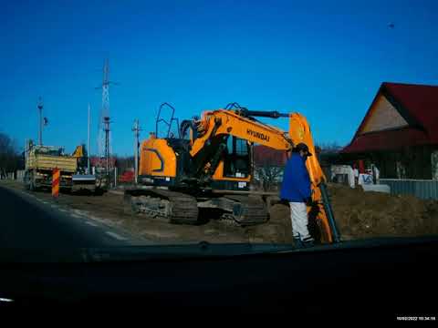 Satul Hanu Conachi și popasul turistic de pe DN 25 județul Galați,10 Februarie 2022