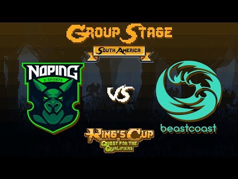 NoPing vs beastcoast Game 1 - MDL Chengdu SA Qualifiers: Group A