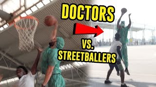 Doctors Pull Up To Park And DESTROY STREETBALLERS! Prank Gets OUT OF HAND 😱