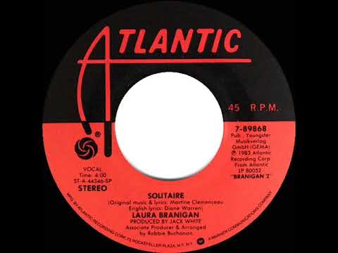 1983 HITS ARCHIVE: Solitaire - Laura Branigan (stereo 45)