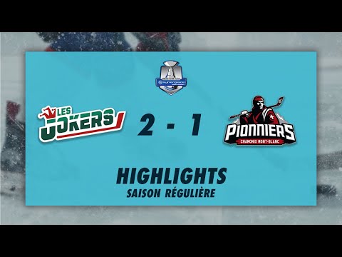 Jokers de Cergy-Pontoise 2-1 (prl) Pionniers de Chamonix - Highlights - Synerglace Ligue Magnus