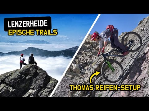 LENZERHEIDE epische Trails in den Bergen & BIKE KINGDOM PARK 🇨🇭 MTB Reifen Setup vom Professor